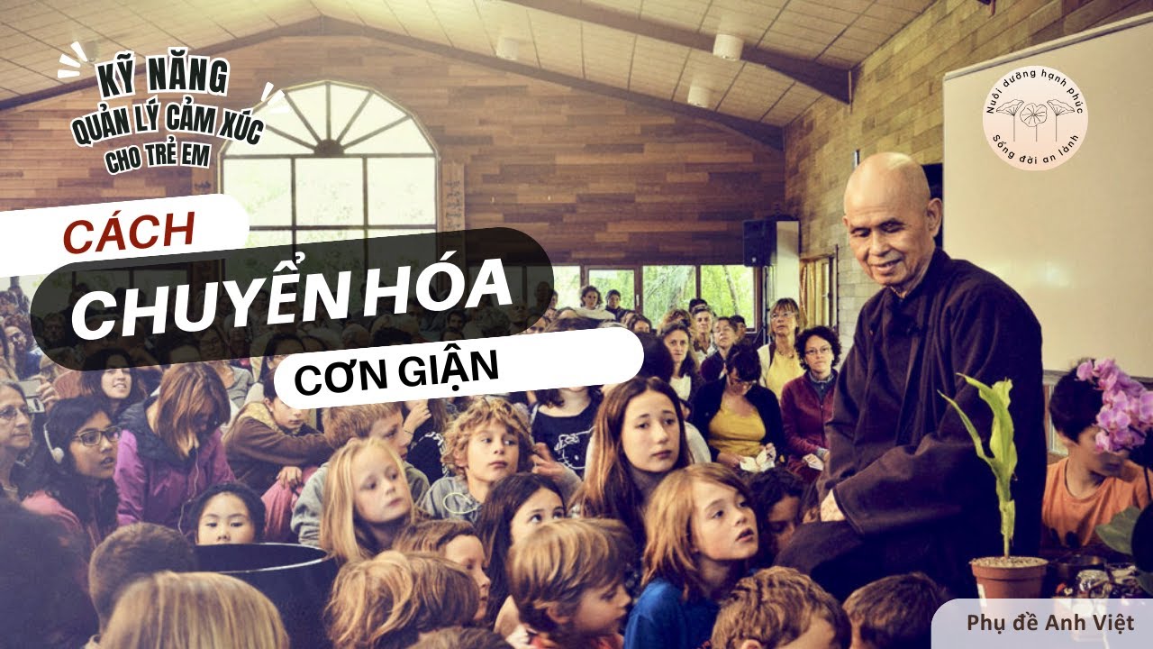 C&aacute;ch CHUYỂN H&Oacute;A cơn GIẬN th&agrave;nh T&Igrave;NH THƯƠNG | Kỹ năng QUẢN L&Yacute; CẢM X&Uacute;C | Thiền sư Th&iacute;ch Nhất Hạnh