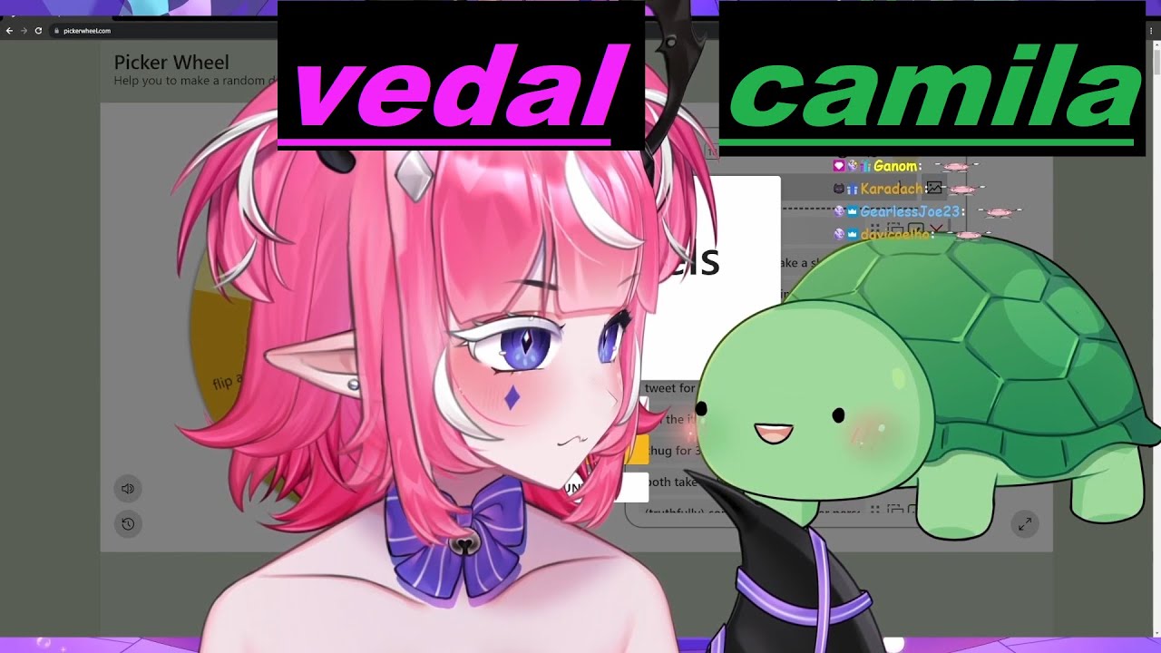 Vedal and Camila switched model