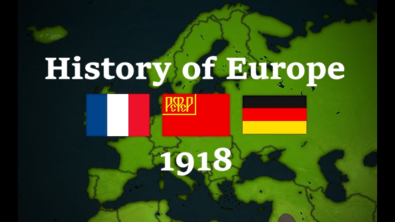History of Europe in Countryballs (1918)