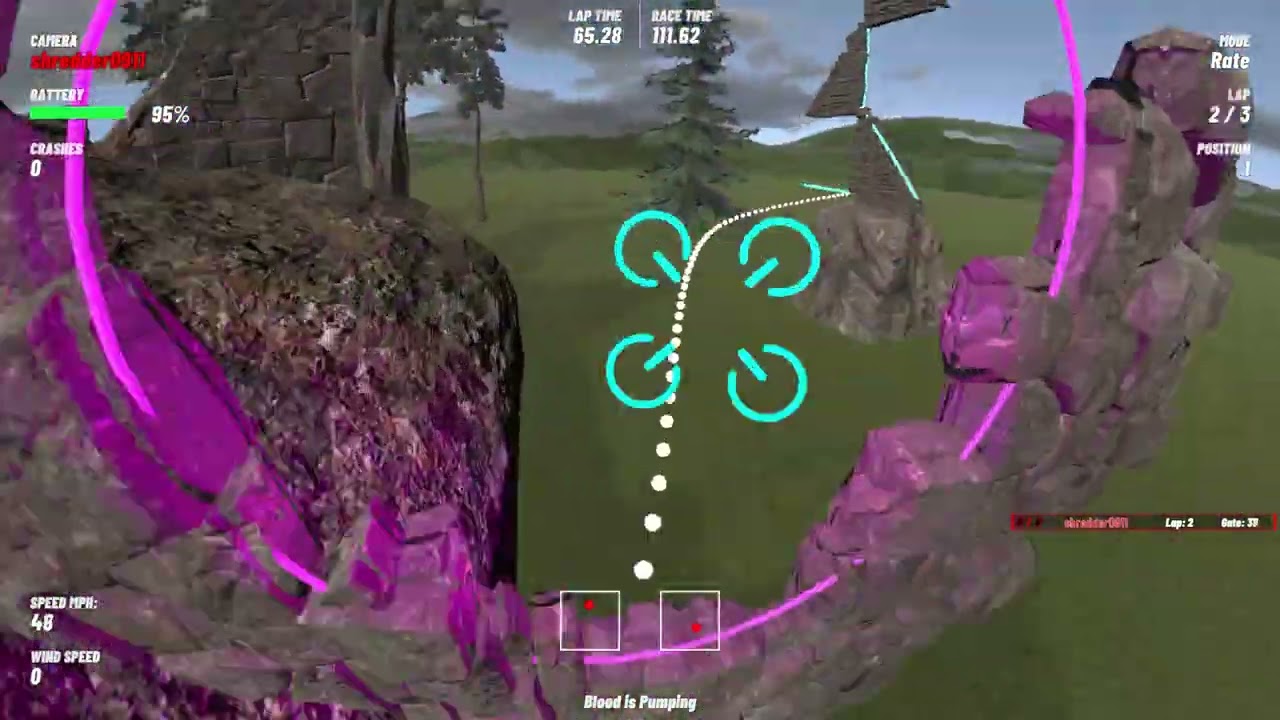 FPV Velocidrone - Blood is Pumping