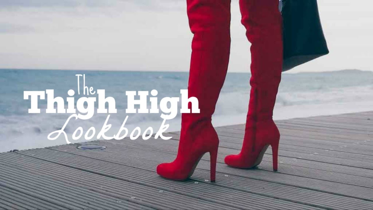 HOW TO WEAR - Thigh high boots - 5 looks - LOOKBOOK #1 - kallisteha