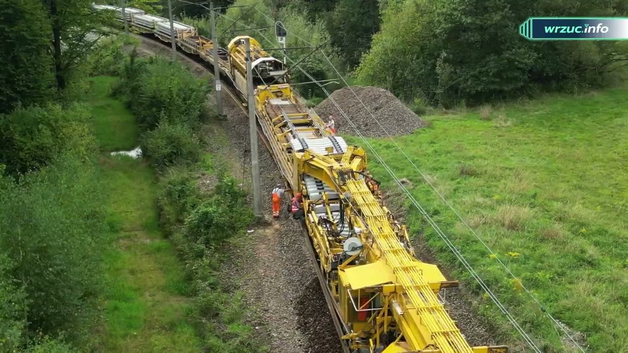 PUN - Maszyna potwór, która modernizuje linie kolejowe