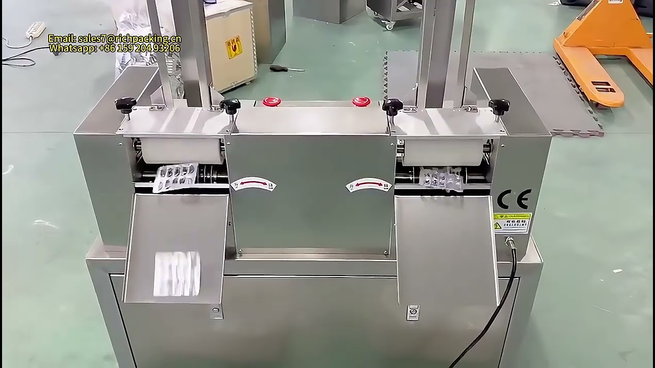 Deblister machine high efficiency deblister machine