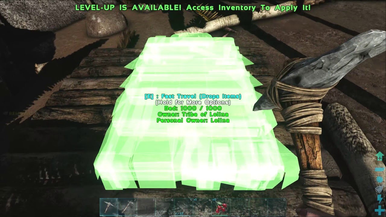 How to create a Respawn Point for when you die - ARK