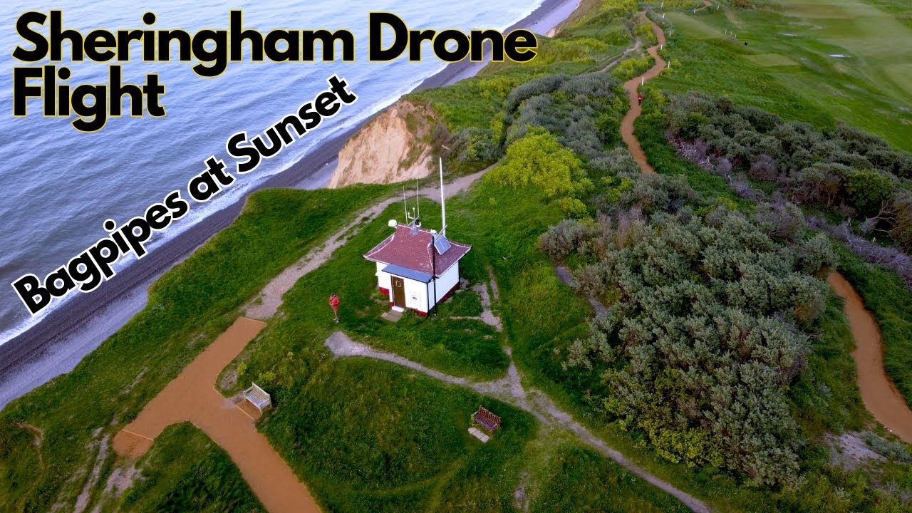 Bagpipes & Drones Over Sheringham