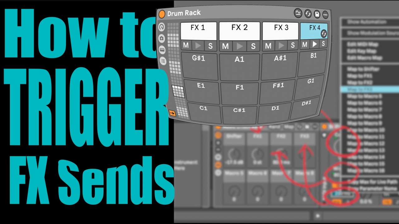 Ableton Live | How to Set up Triggered Glitch Effects | Tutorial