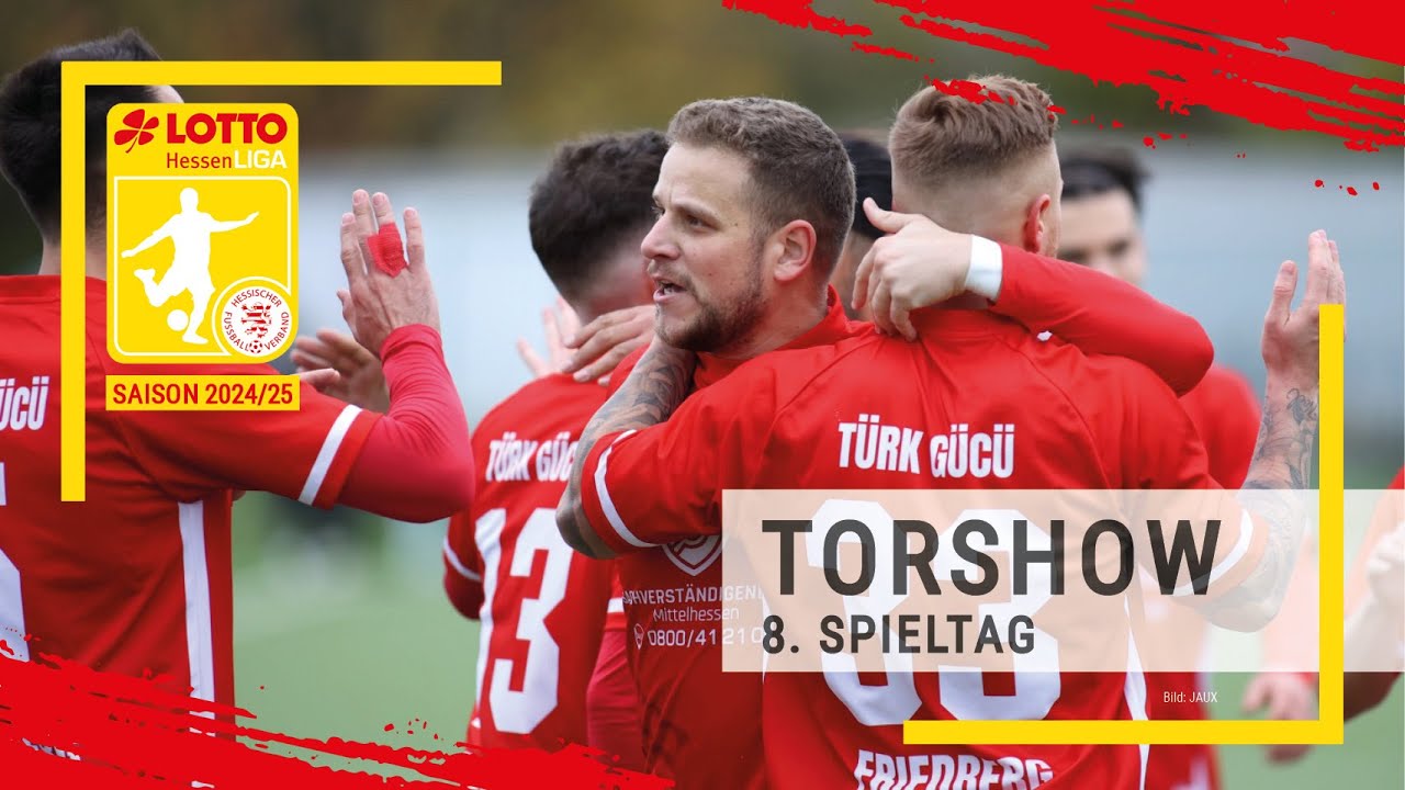 Torshow 8. Spieltag LOTTO Hessenliga 2024/25
