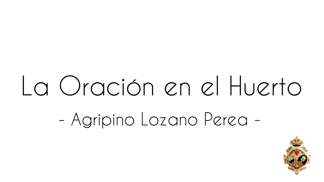 La Oración en el Huerto - Pasión de Linares