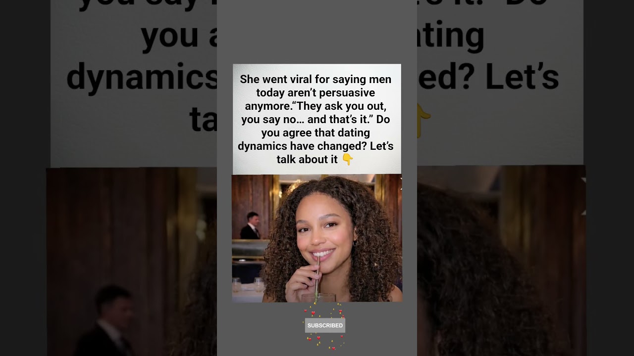 &ldquo;Are Men Losing Their Persuasion Power?&rdquo;#ViralMoment #SocialCommentary #YouTubeShorts