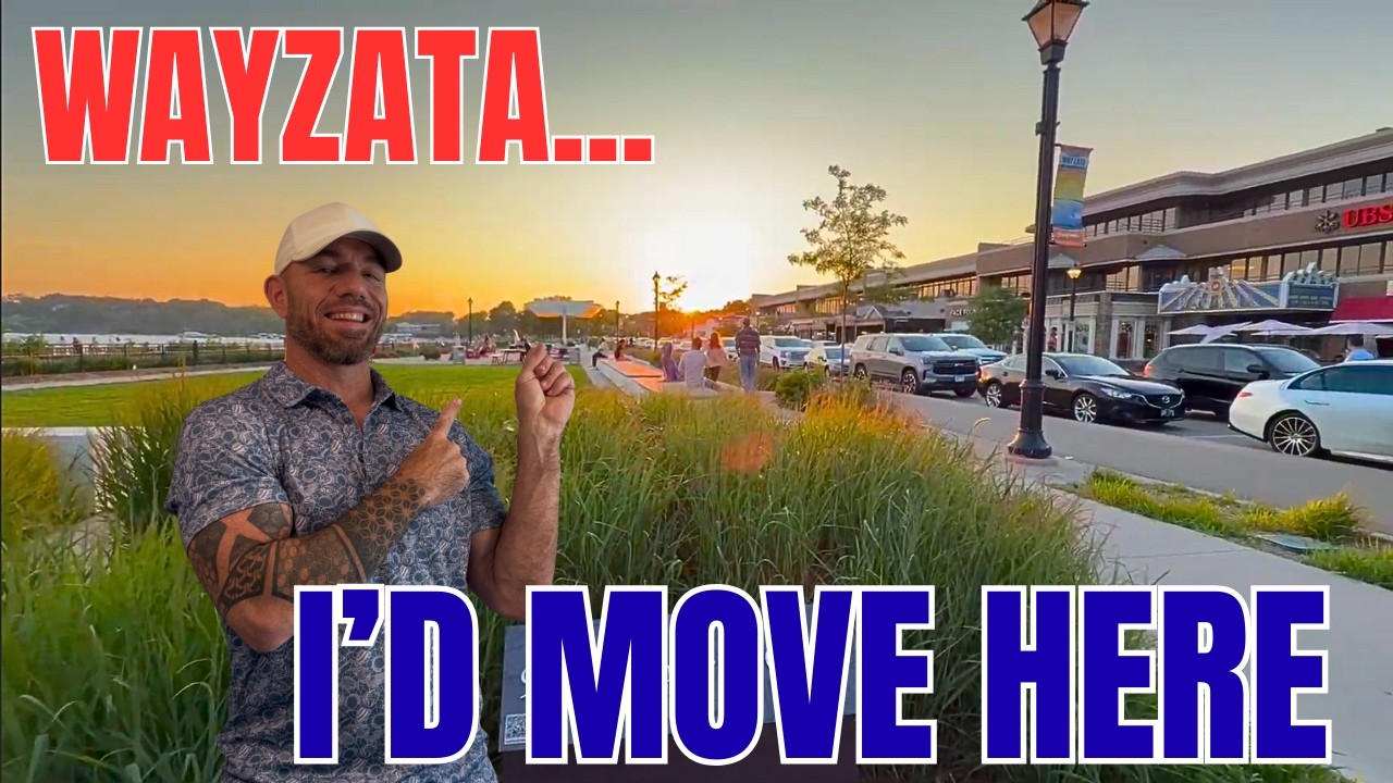 Wayzata Minnesota Walking Tour | Downtown Lake Street + Lake Minnetonka Boardwalk