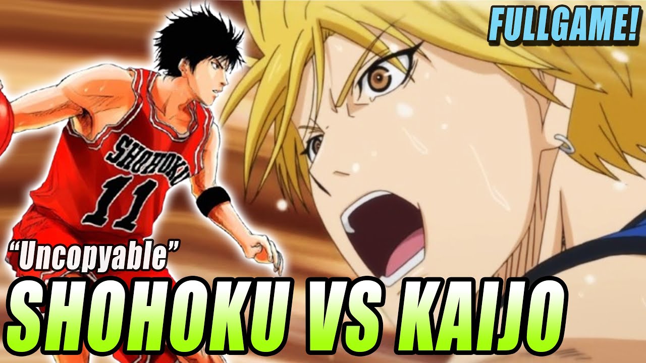 Rukawa vs Kise! - Shohoku vs Kaijo | AnimeBasketball