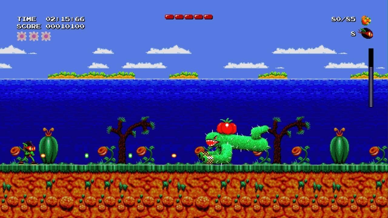 Zool Redimensioned Level 7-4 Final Boss