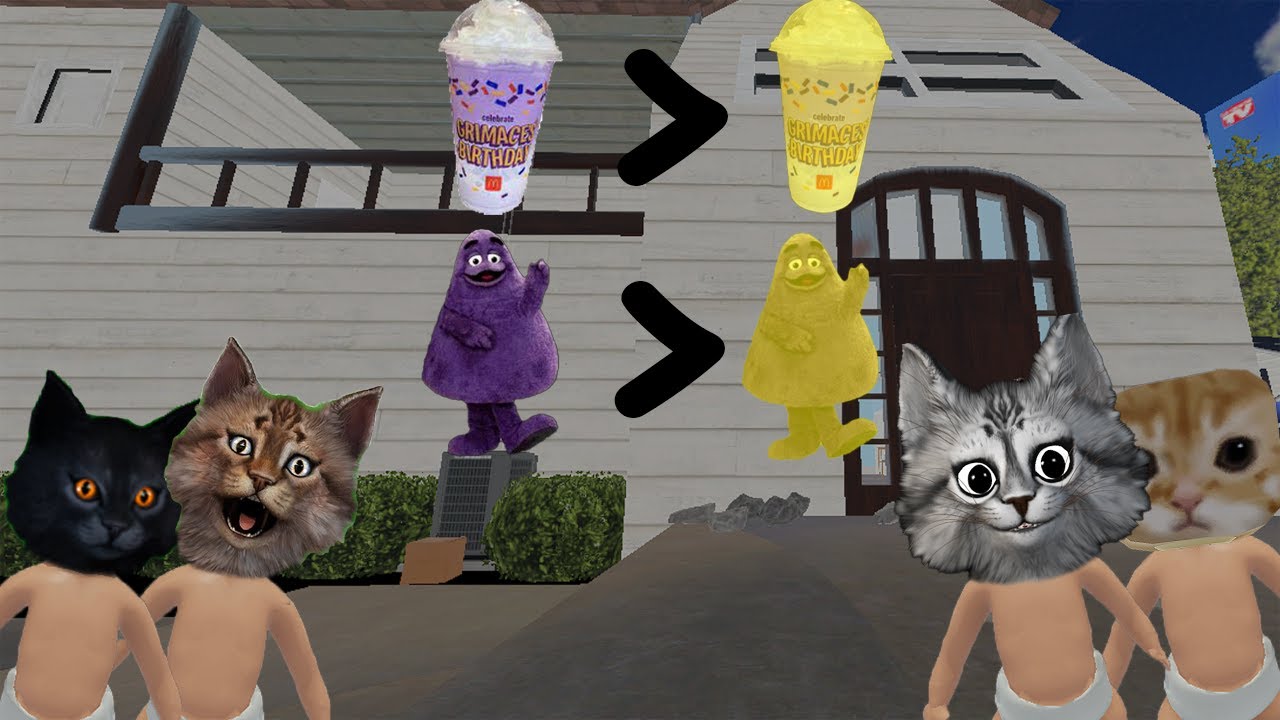 Golden Grimace Shake Yaptık | Who's Your Daddy |