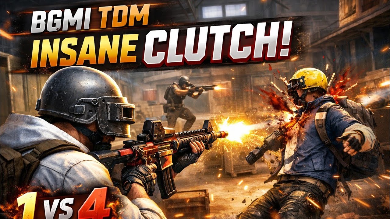 BGMI Team Death Match Clutch || @RashGamingYTj 