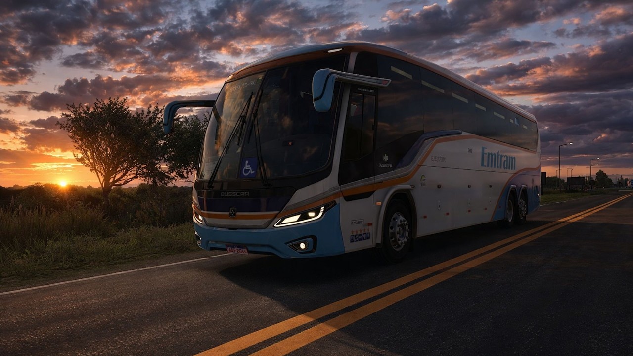 ETS2 1.58 | Realistic Bus Driving | Busscar Vissta 365 NB1 2025 | POV 4K Ultra HD | #ets2mods