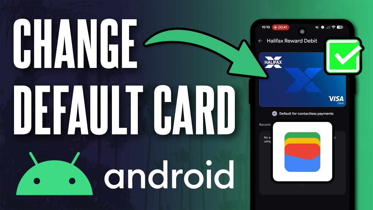 Как изменить карту оплаты по умолчанию в Google Pay на телефоне Android
