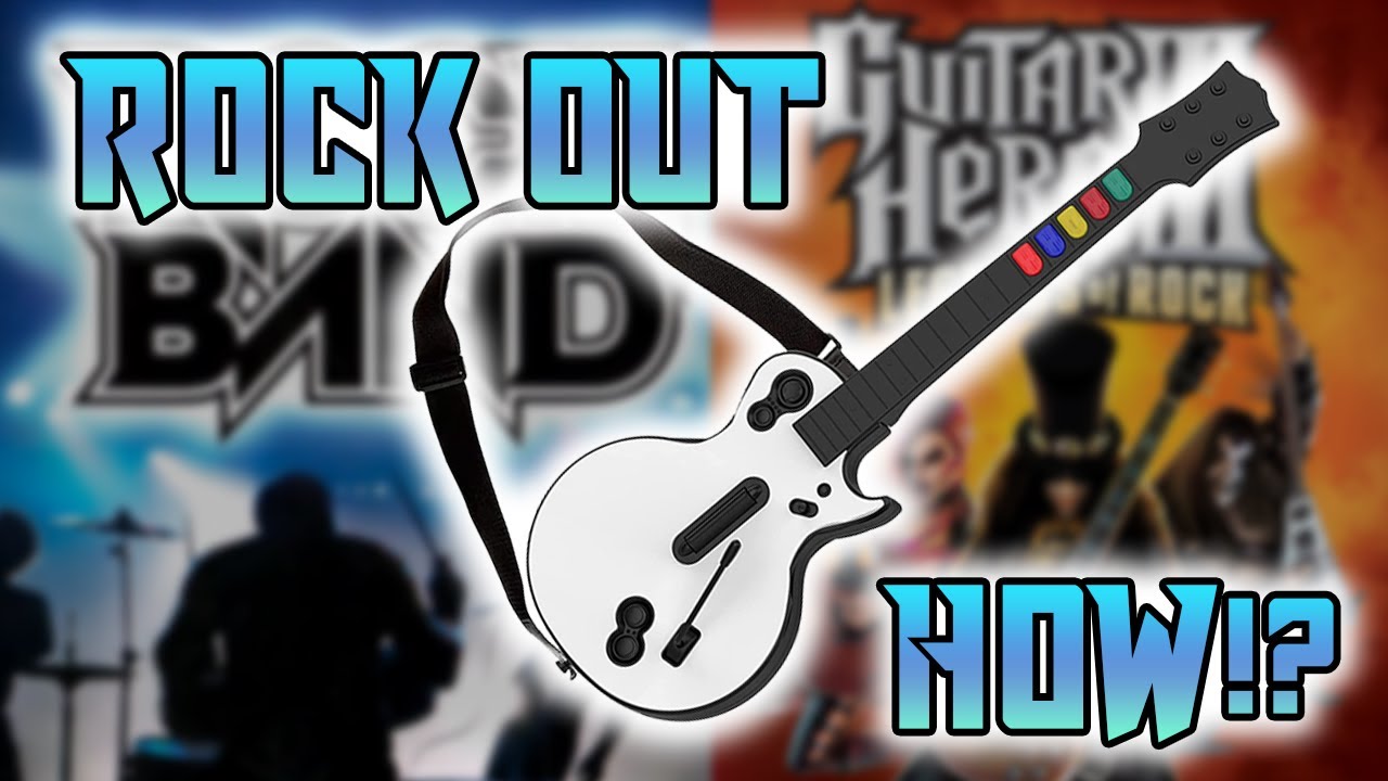 NEW Guitar works w/EVERY Guitar Hero & Rock Band for PlayStation 3 and PC! REVIEW INSIDE
