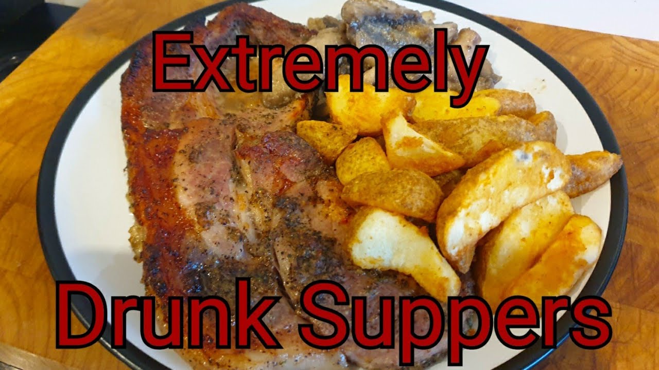 Drunk Suppers Episode 9 | Salt and Pepper Pork Steaks