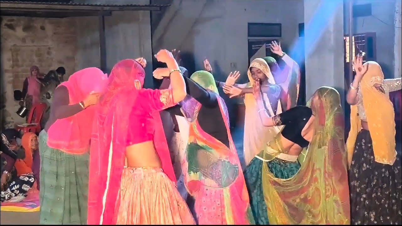 झमेला डांस ✓ बंथली की गुर्जरियों ने बना दिया माहौल - गायक बाबूलाल जी गुर्जर बालापुरा 