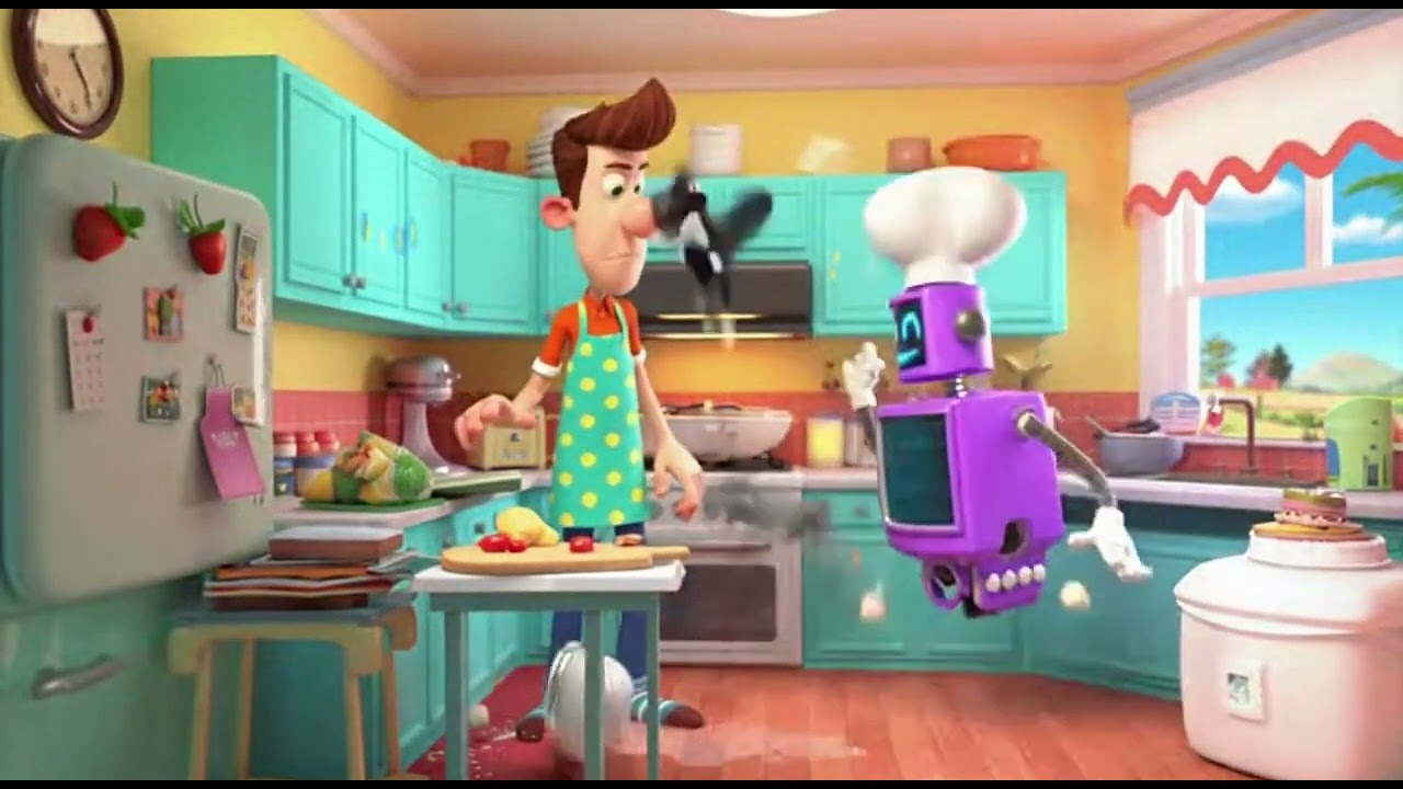 Kitchen Chaos Comedy | Funniest Cooking Fail Cartoon | Laugh Out Loud Kids Animation