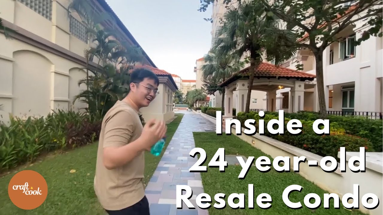 #1 - 24 Year Old Resale Condo | Empty House Tour |  Our first look at our new home | Craft & Cook SG
