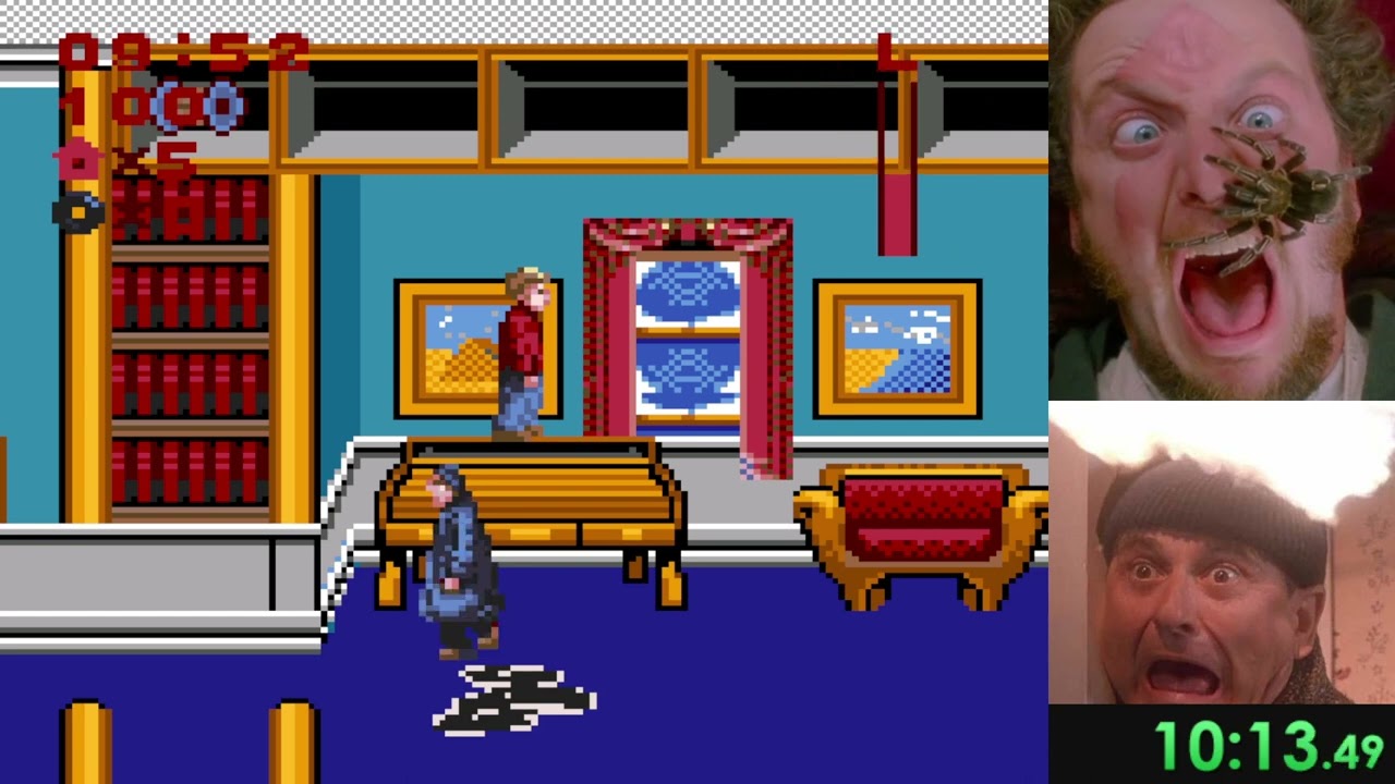Home Alone (Game Gear) Speedrun Any% (20:02) [Tied World Record]