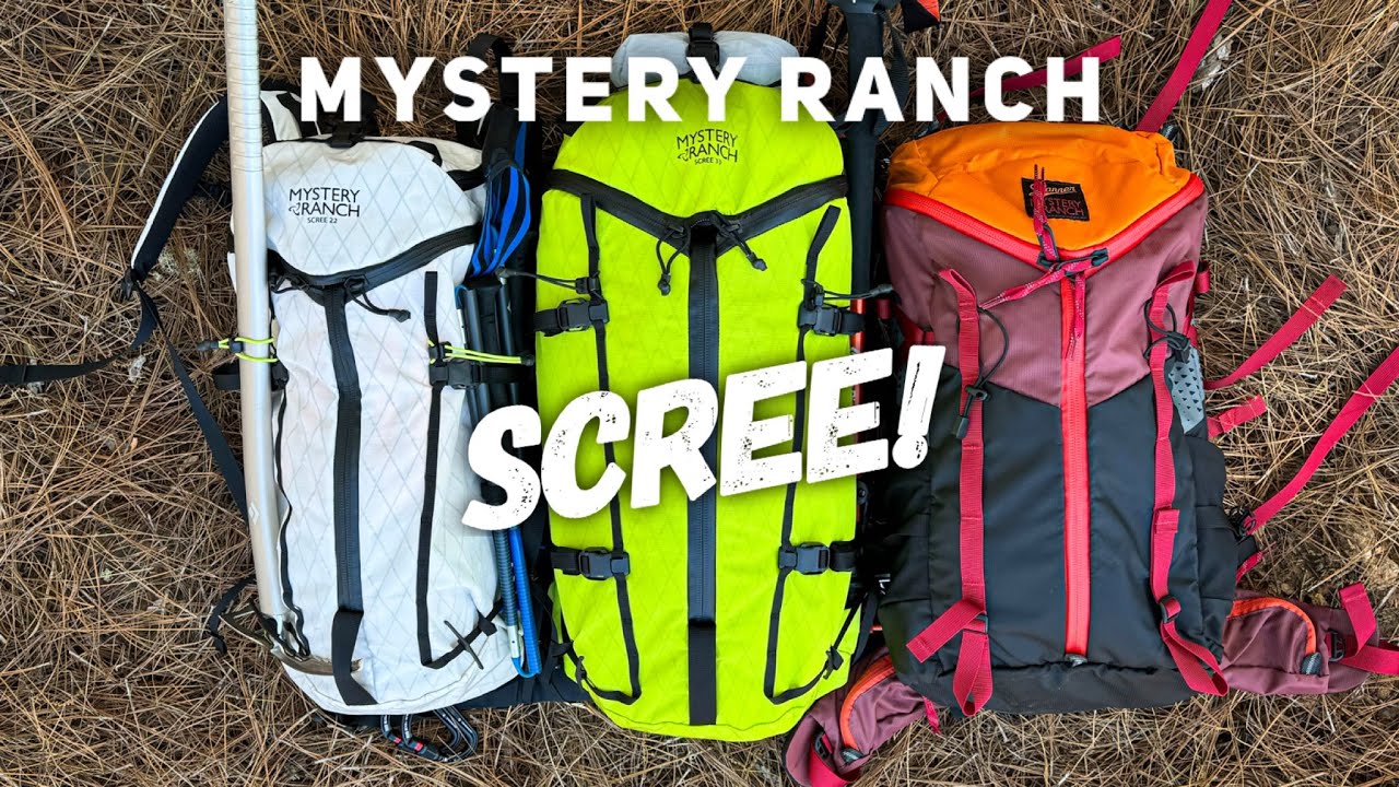 Mystery Ranch SCREE 22 и 33 😎 // ALPINE ASCENT PRO! (в сравнении с SCREE 32 и MPL22)
