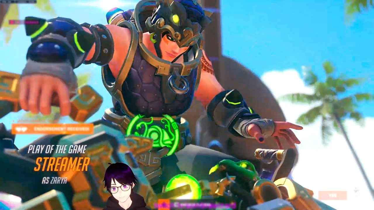 SOMBRAWIZARD - POTG - ZARYA GAMEPLAY - OVERWATCH 2 SEASON 11