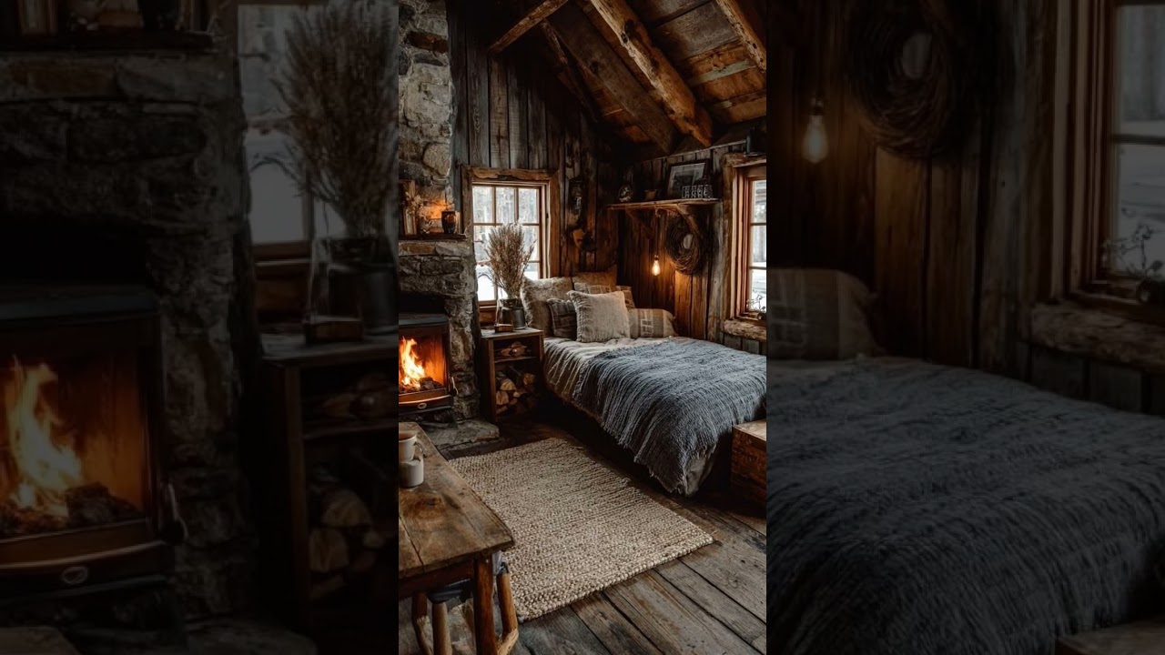 Taş ev 🏠 sıcacık bir ortam...