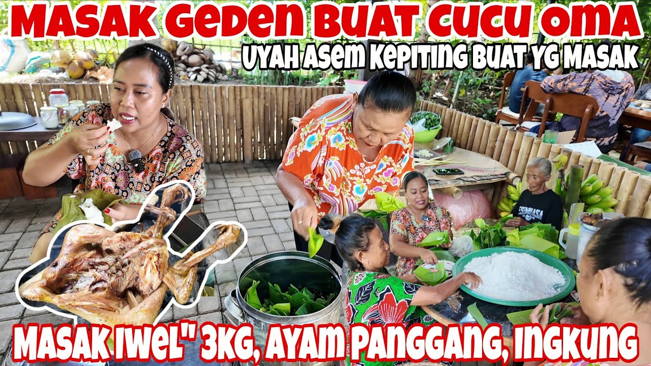 MASAK GEDEN‼️MASAK INGKUNG,AYAM PANGGANG,IWEL IWEL 3 KG~SEPASAR BINAR ( PUPAK PUSER E BABY BINAR )