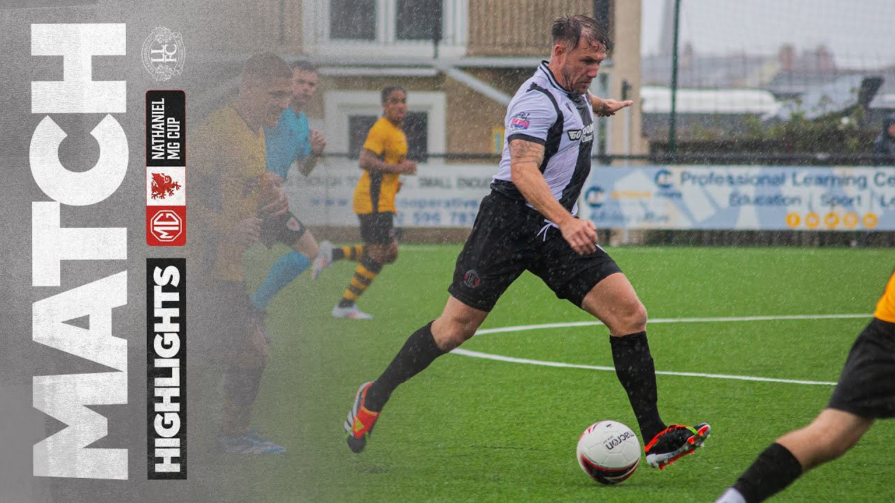 Llandudno vs Newport County Official Match Highlights | Nathaniel MG Cup R1