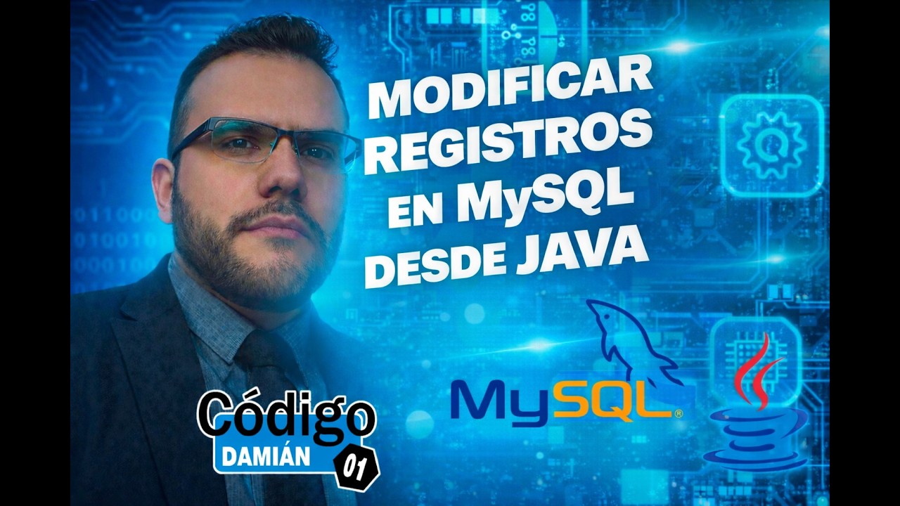 25 Modificar registros en mysql desde java