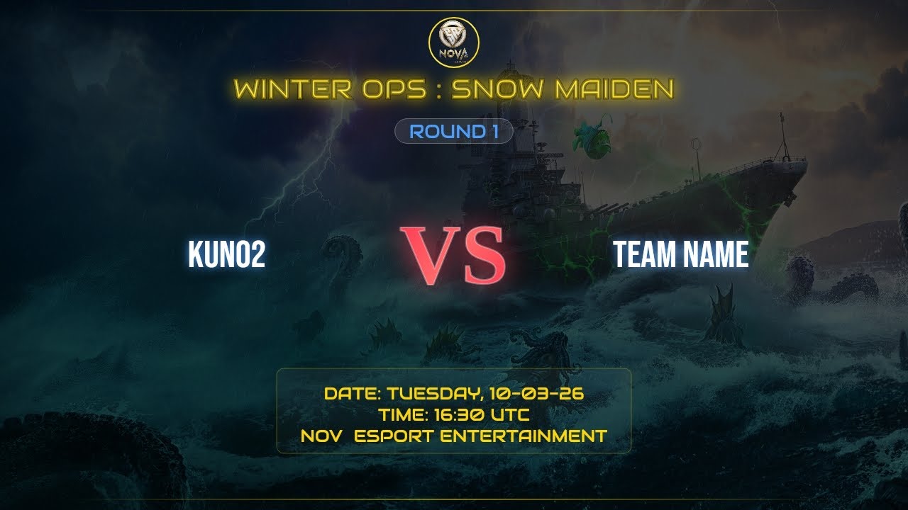 KUN02 vs  TEAM NAME| R1 |  WOSM | NOVA | M 1