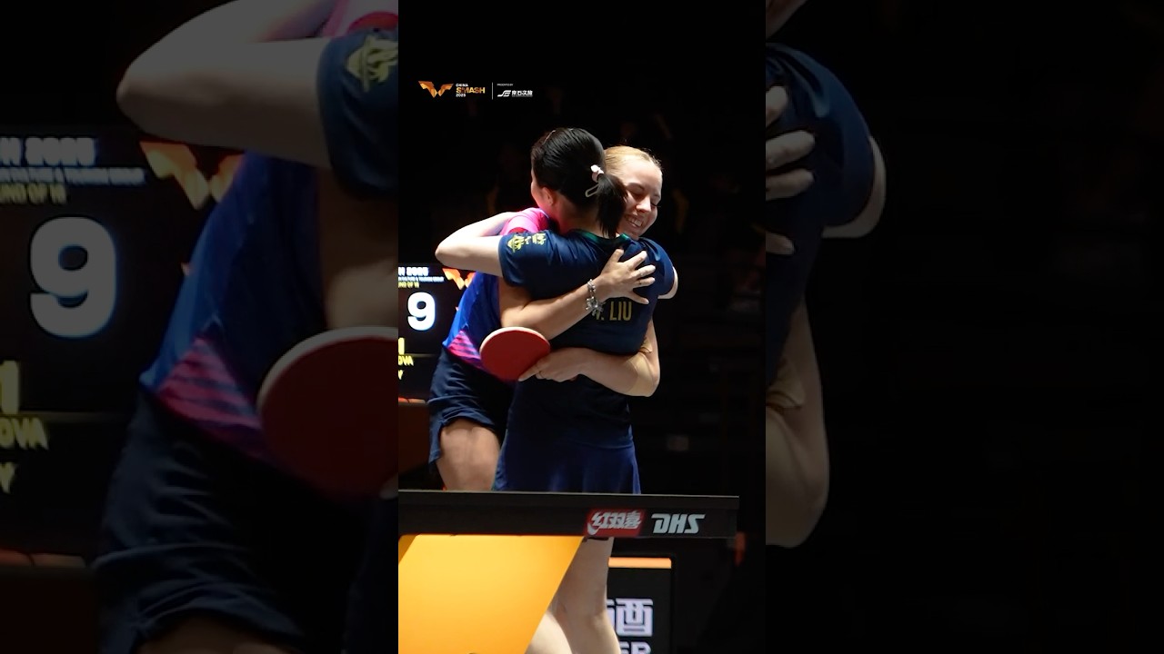 Great win for the Germany&ndash;Australia pair! 💪 #ChinaSmash #TableTennis