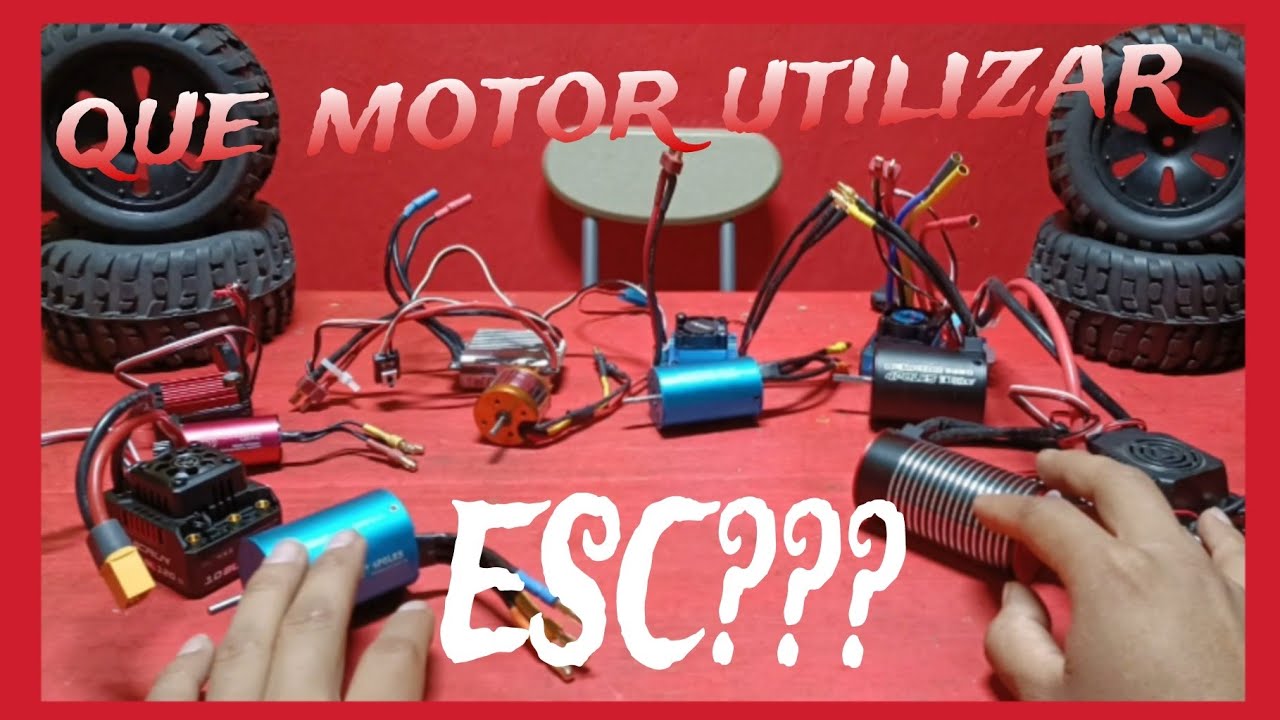 motores y esc para coches rc