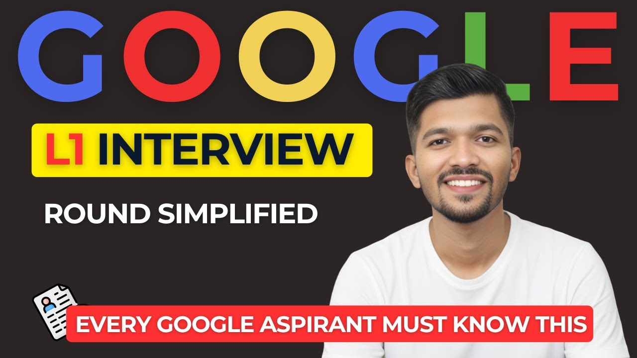 Google SDE 1 Interview Breakdown | Only 5% Clear This Round! | Google Interview |