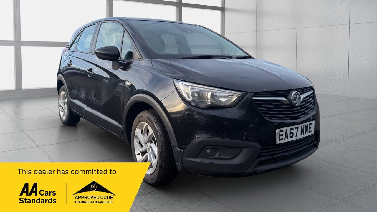 2017 Vauxhall Crossland X 1.2 Turbo ecoTEC SE Nav Euro 6 (s/s) 5dr | EA67NWE | Right Hand Motor LTD