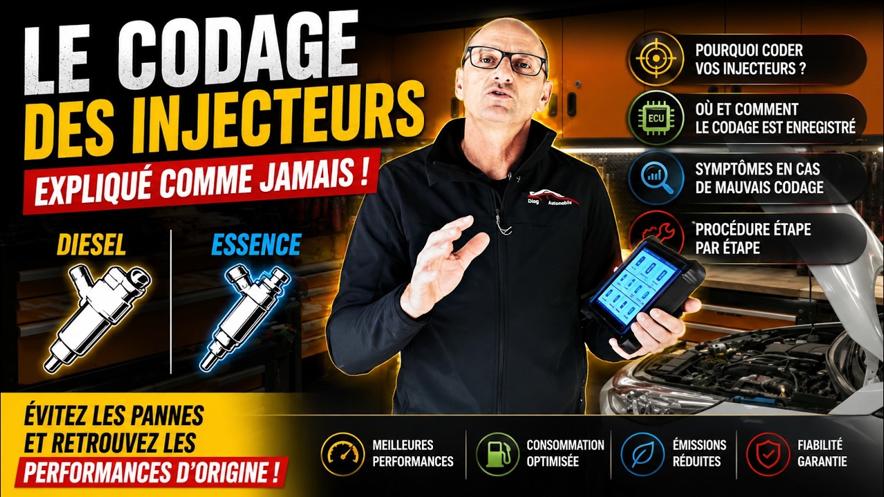 Le codage des injecteurs expliqué comme jamais : diesel ET essence