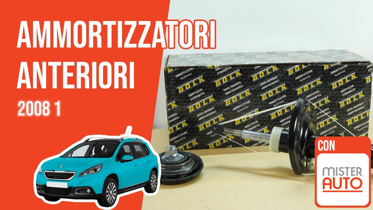Sostituzione ammortizzatori Peugeot 2008 1 ➿