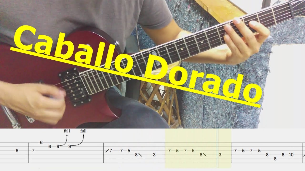 CABALLO DORADO -TABLATURAS
