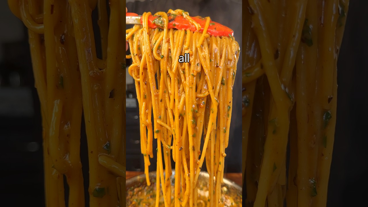 The BEST 15 minutes PASTA  😍 #Shorts