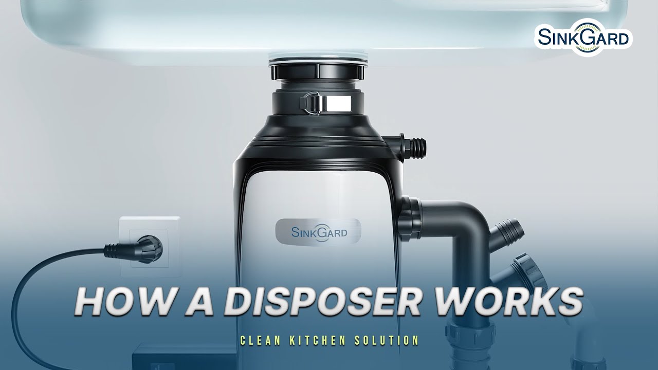 HOW TO WORK & USE - SINKGARD FOOD WASTE DISPOSER