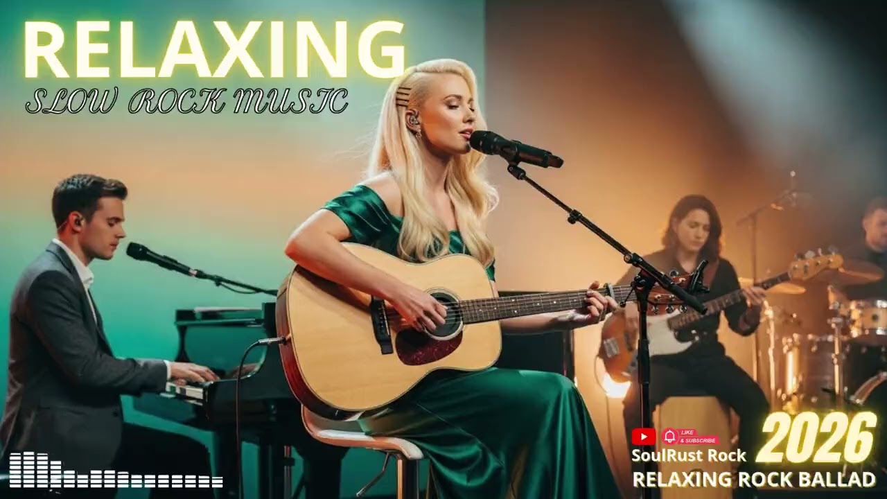 🎧 Slow Rock Music 2026 – Feelings That Stay Until Dawn | Emotional Rock for Peaceful Minds