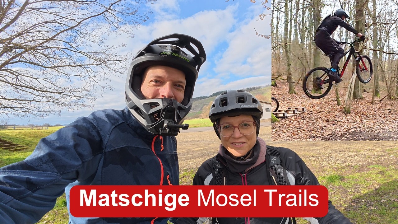 Matschige Mosel Trails - Höhlenfund, kleine Panne & jede Menge Trailspaß | VLOG 77