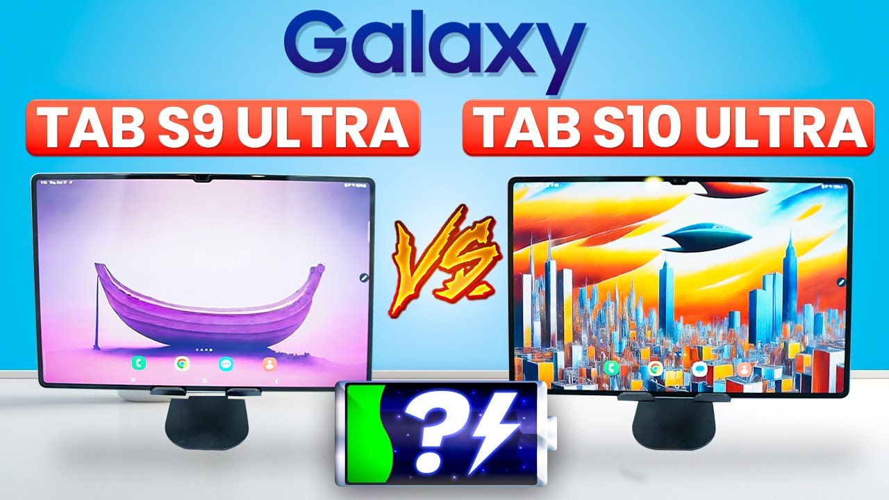 Which Tablet Lasts Longer? Galaxy Tab S10 Ultra vs S9 Ultra Battery Test: