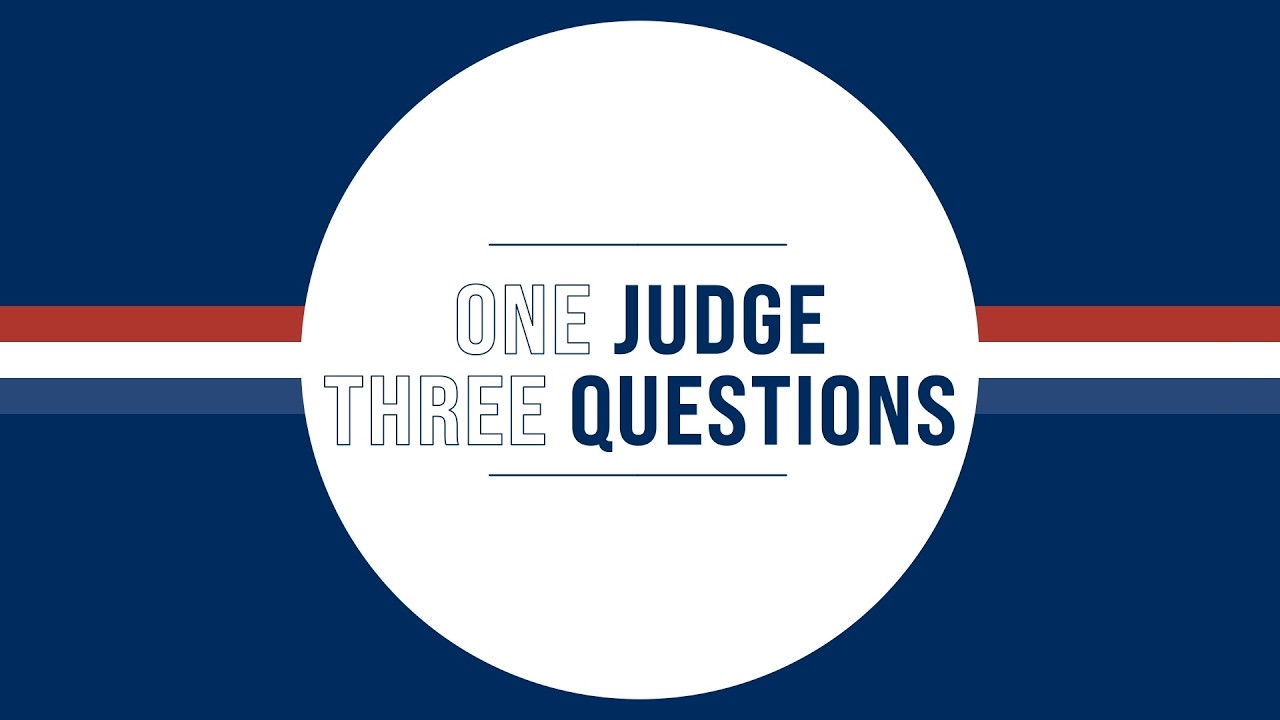 ONE JUDGE, THREE QUESTIONS - Corinna Wissels (ENG)