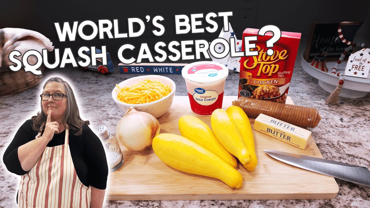 World's Best Squash Casserole Recipe - You'll Love This Even If You Don't Like Squash
