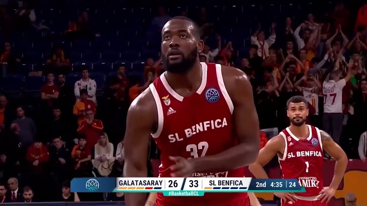 Terrell Carter 2023-24 Basketball Champions League Highlights.