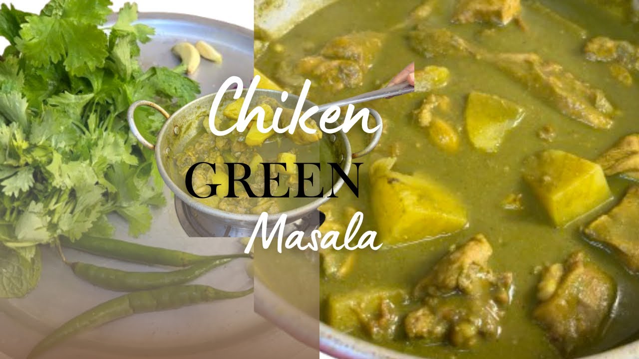 ಈ ಒಂದು item ಹಾಕಿದ್ರೆ 😱 ರುಚಿ ಡಬಲ್ | ಚಿಕನ್ ಗ್ರೀನ್ ಮಸಾಲಾ | Chicken Green Masala Curry