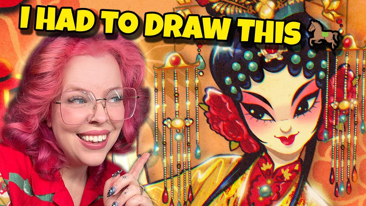 I drew the year of the horse as a centaur girl? - Feb Sticker Tales Rewards